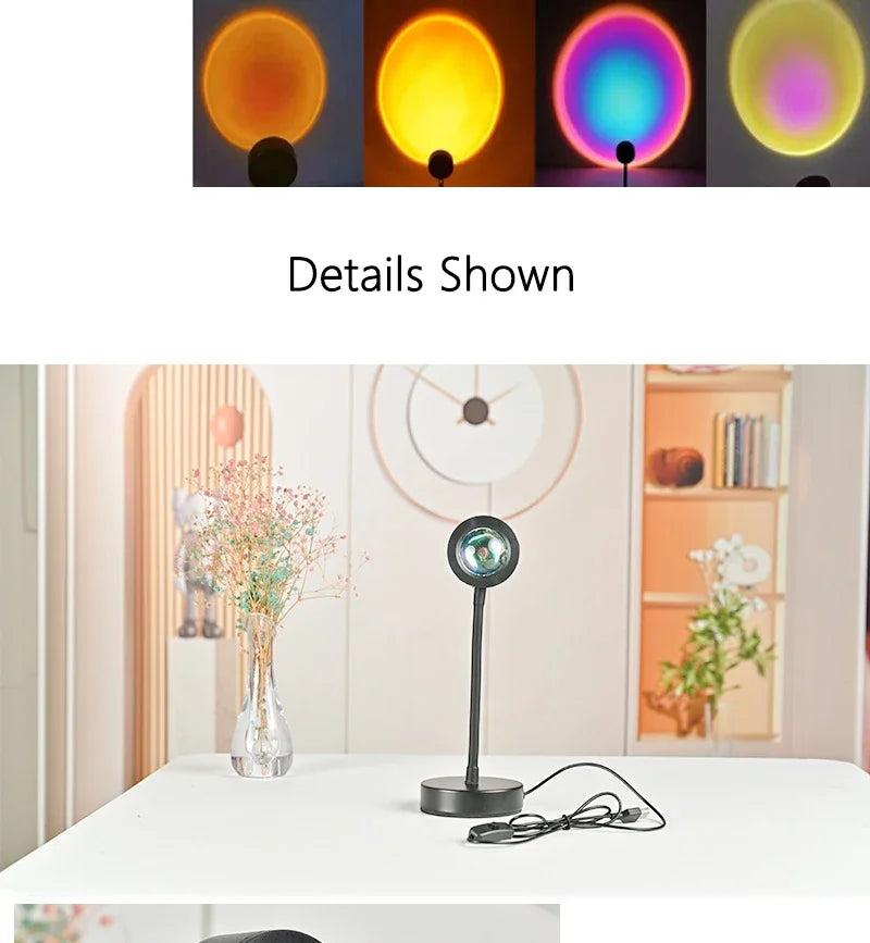 ✨ SunGlow™ 360 Ambient Lamp